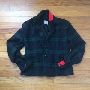 Gap plaid blazer jacket